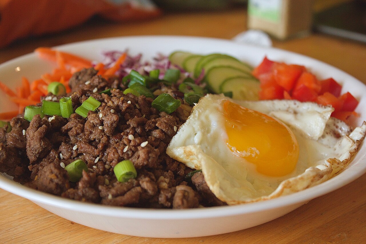 Korean Ground Beef Bowls